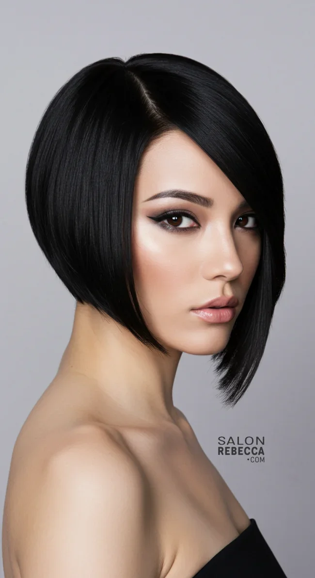 6. Asymmetrical Bob | Top Volume-Boosting Haircuts For Thin Hair