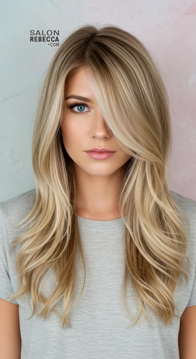 2. Long Layers with Face-Framing Pieces | Top Volume-Boosting Haircuts For Thin Hair