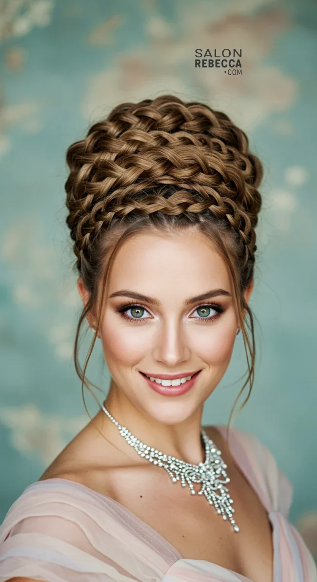 13. Braided Updo | Chic And Timeless Updo Hairstyles: Elevate Your Look With These Stunning Updos
