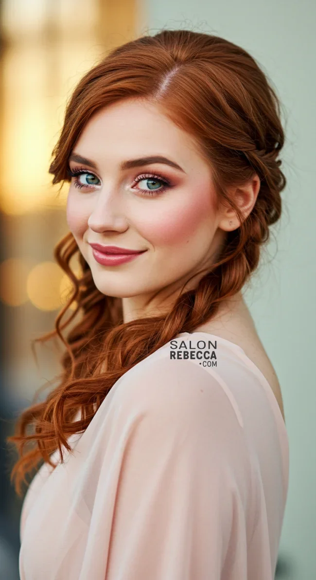 17. Twisted Half-Up Updo | Chic And Timeless Updo Hairstyles: Elevate Your Look With These Stunning Updos