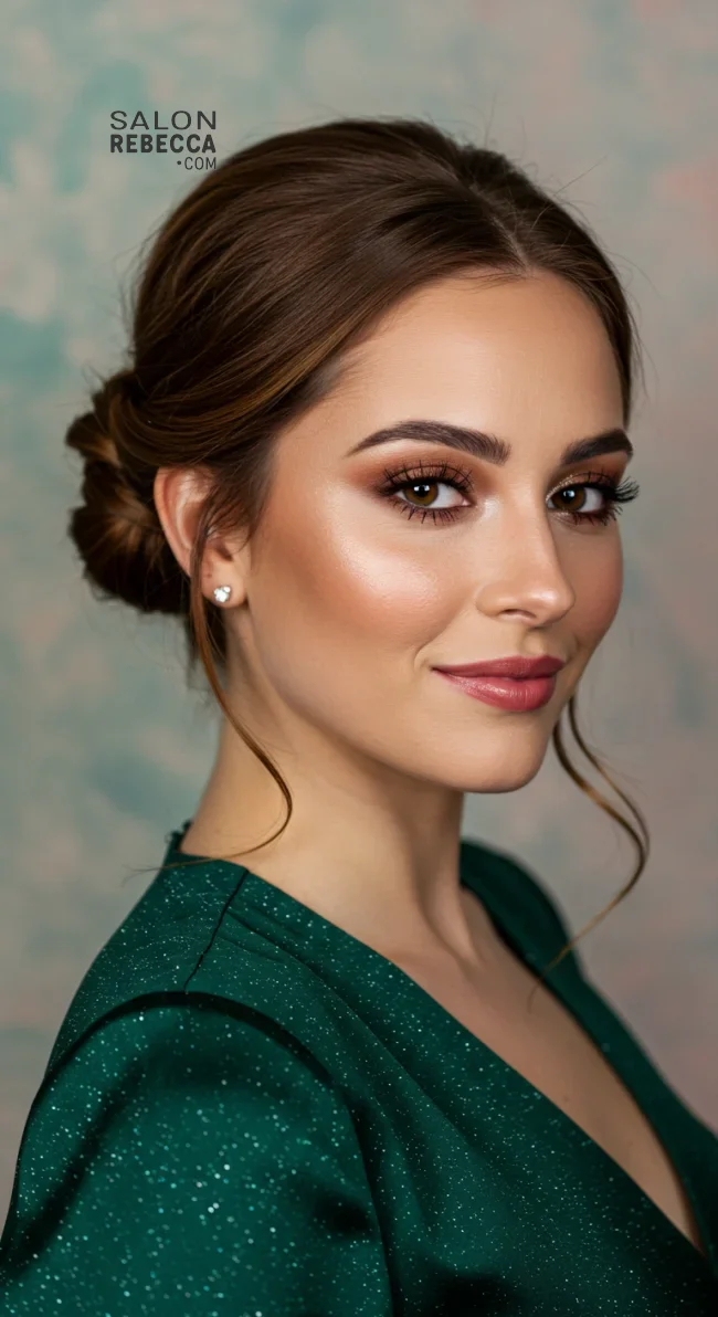 5. Twisted Side Chignon | Chic And Timeless Updo Hairstyles: Elevate Your Look With These Stunning Updos