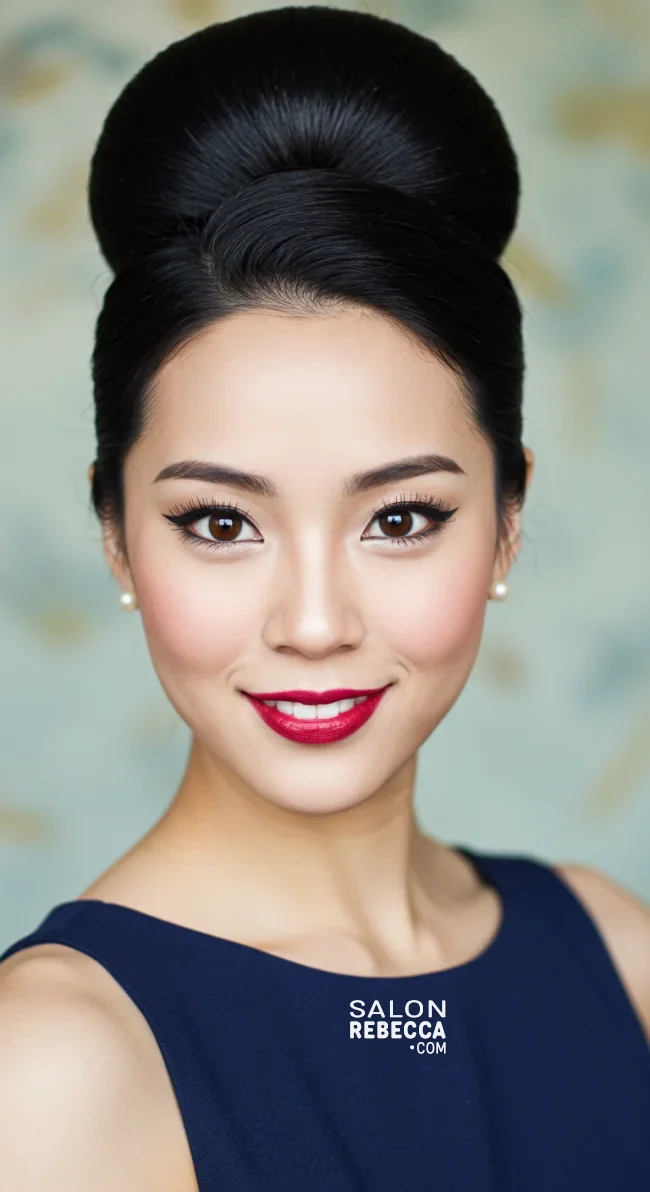 4. High Ballet Bun | Chic And Timeless Updo Hairstyles: Elevate Your Look With These Stunning Updos