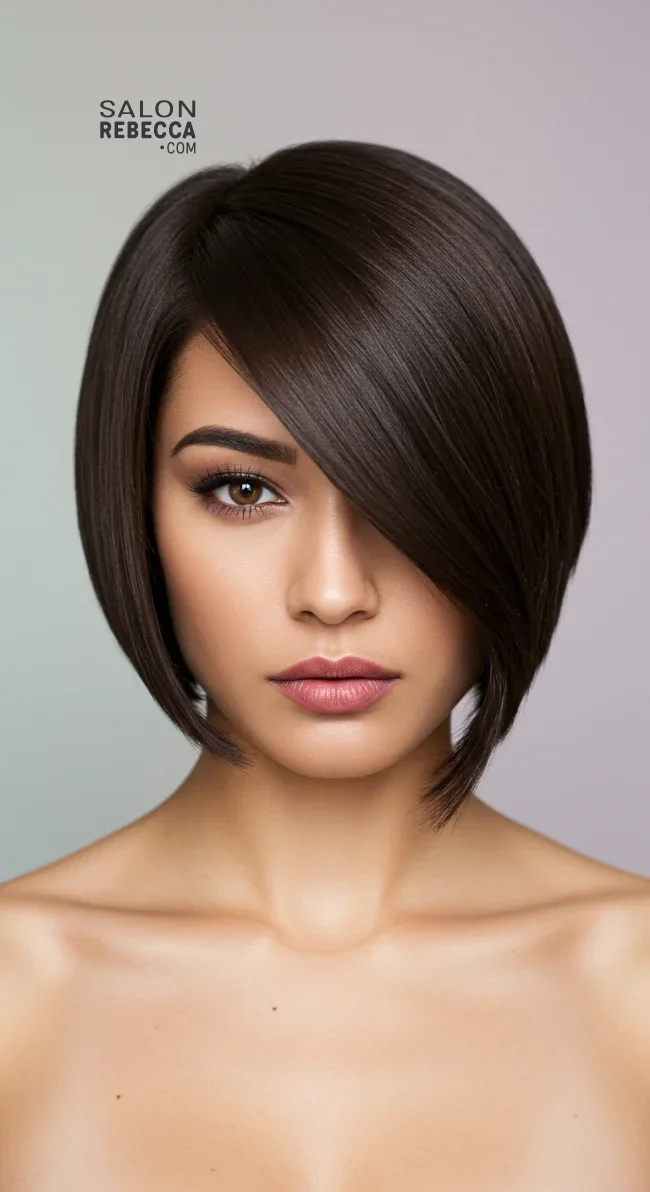 5. Asymmetrical Bob | 10 Game-Changing Haircuts For Very Thin Hair