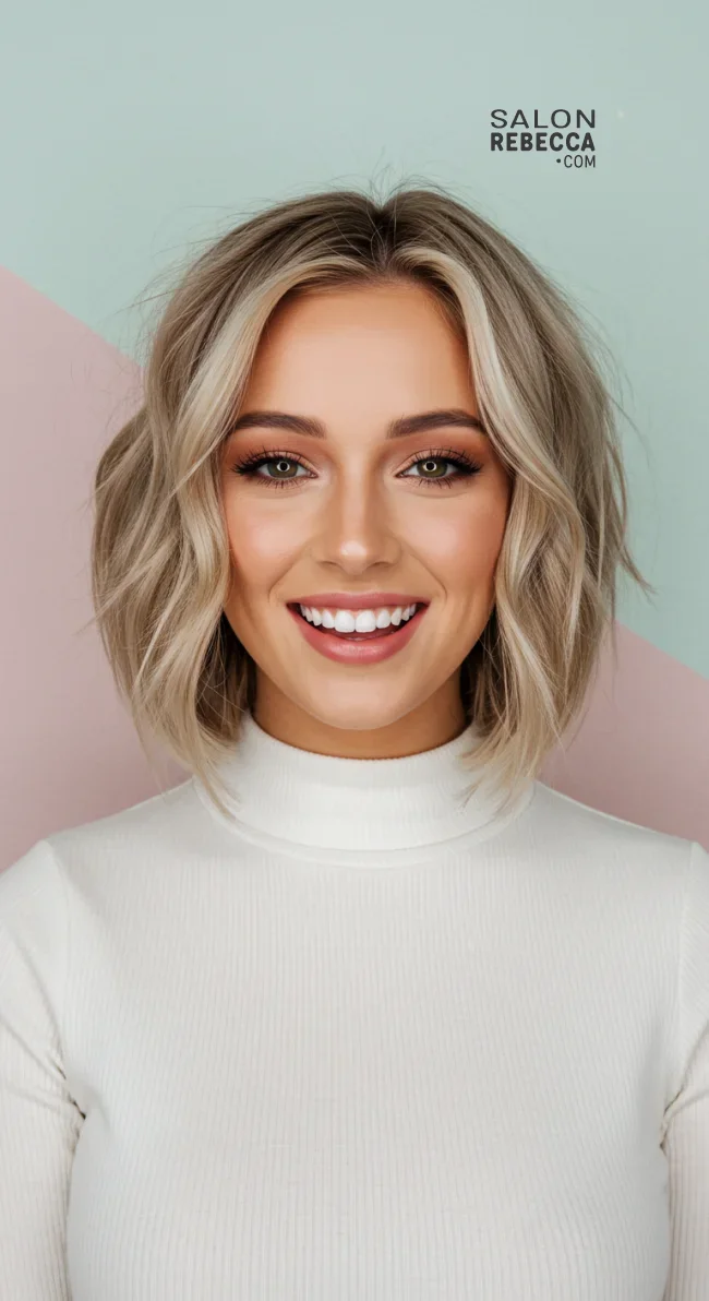 2. Textured Bob with Layers | Explore The Latest Short Bob Haircuts For Women