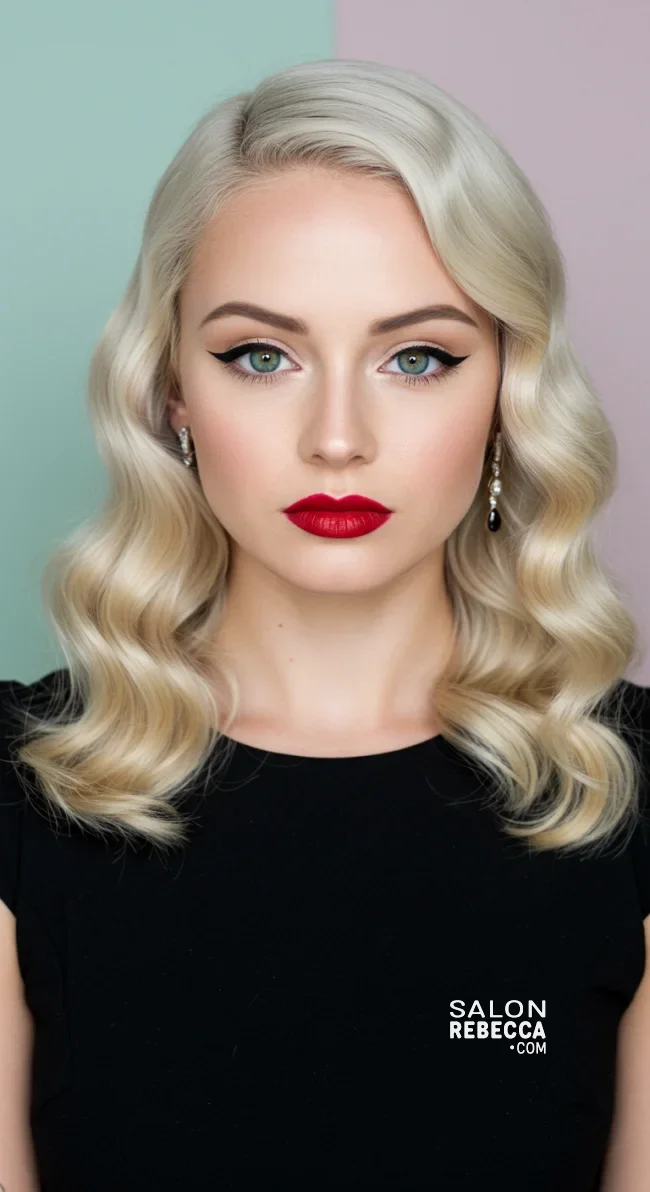 9. Hollywood Glam Waves | 10 Fabulous Homecoming Hairstyles To Rock This Year