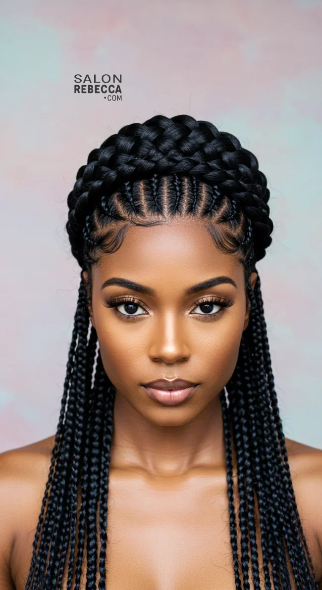 8. Braided Crown | Trendy Spring Hairstyles - Revitalize Your Look