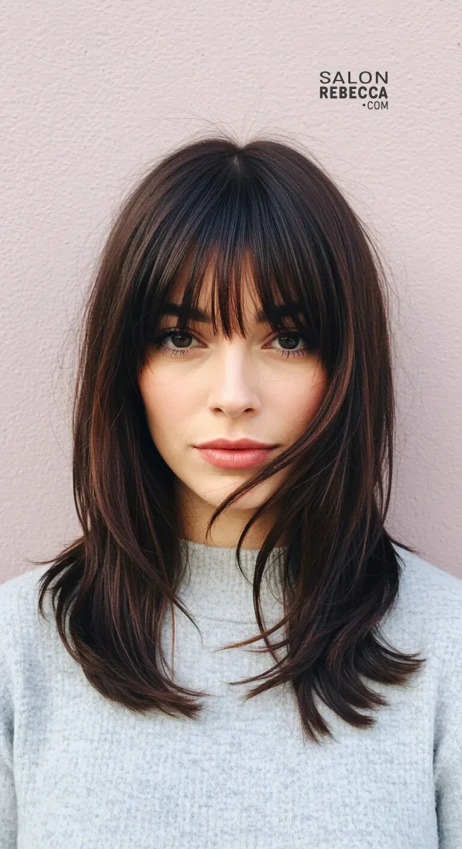 7. Side-Swept Bangs | Trendy Spring Hairstyles - Revitalize Your Look