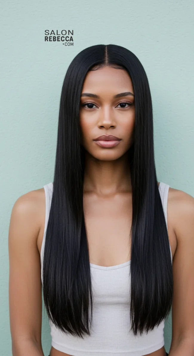 13. Straight and Sleek | Trendy Spring Hairstyles - Revitalize Your Look