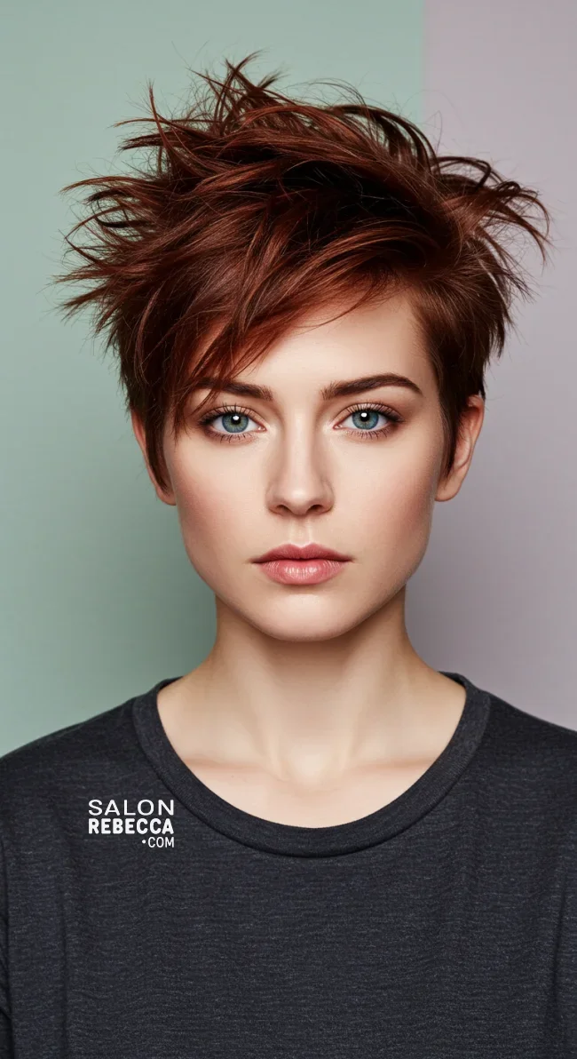 4. Choppy Pixie Cut | Gorgeous Hairstyles That Make Thin Hair Look Thicker And Voluminous