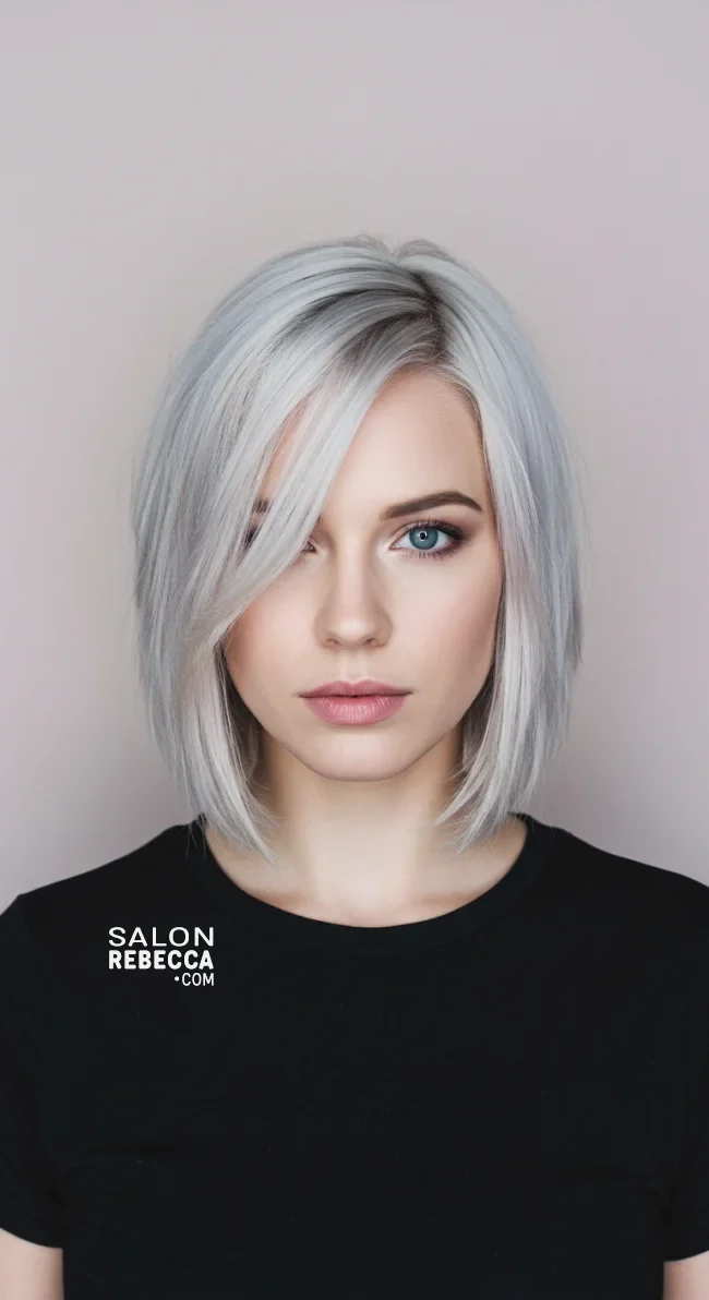 9. Layered Bob with Side Part | Gorgeous Hairstyles That Make Thin Hair Look Thicker And Voluminous