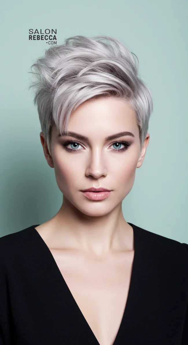 7. Tapered Pixie Cut | 10 Ritzy Female Looks With Short Haircuts For Oval Faces