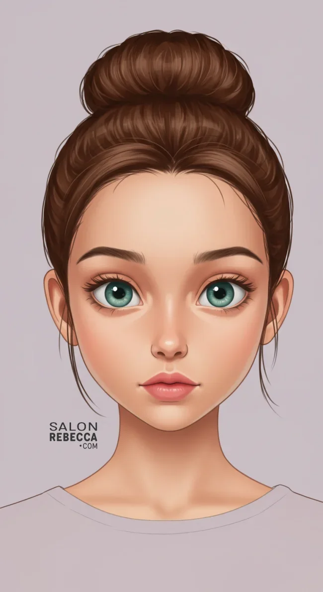 3. Ballerina Bun | 9 Cute And Easy Kids Hairstyles For Girls