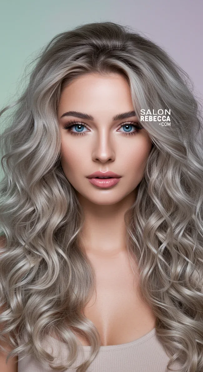7. Voluminous Ash Blonde Curls | Hot Looks With Ash Blonde Hair And Styling Tips