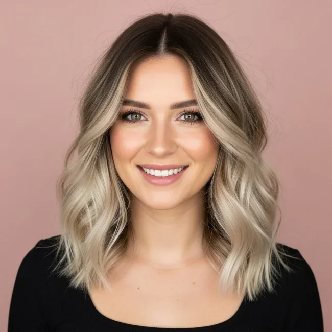 4. Ash Blonde Balayage with Face-Framing Money Pieces | Hot Looks With Ash Blonde Hair And Styling Tips