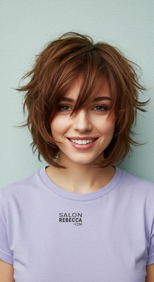 10. Shaggy Bob | Effortless Elegance: Shag Hairstyles For A Trendy And Timeless Look