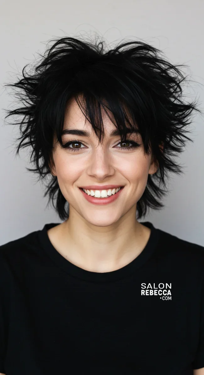 4. Short Messy Shag | Effortless Elegance: Shag Hairstyles For A Trendy And Timeless Look