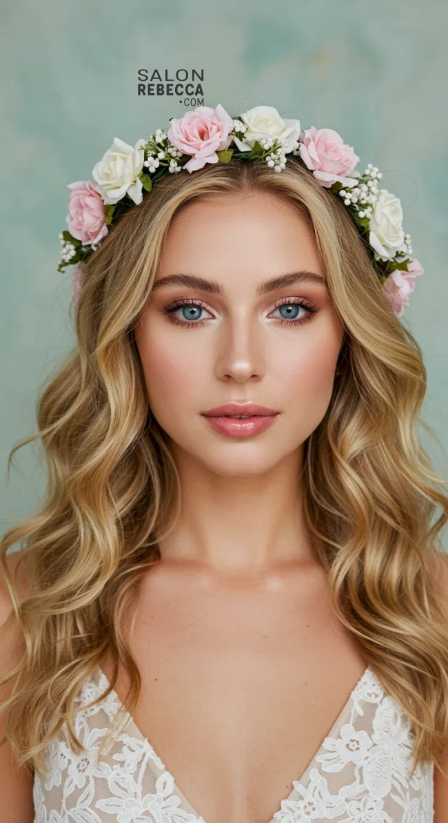 1. Classic Loose Curls | 10 Perfect Flower Girl Hairstyles For Your Big Day