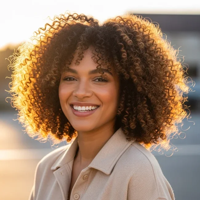 9. Wild & Free Afro Shag | Curly Shag Haircuts: 10 Hairstyles To Embrace Your Natural Texture