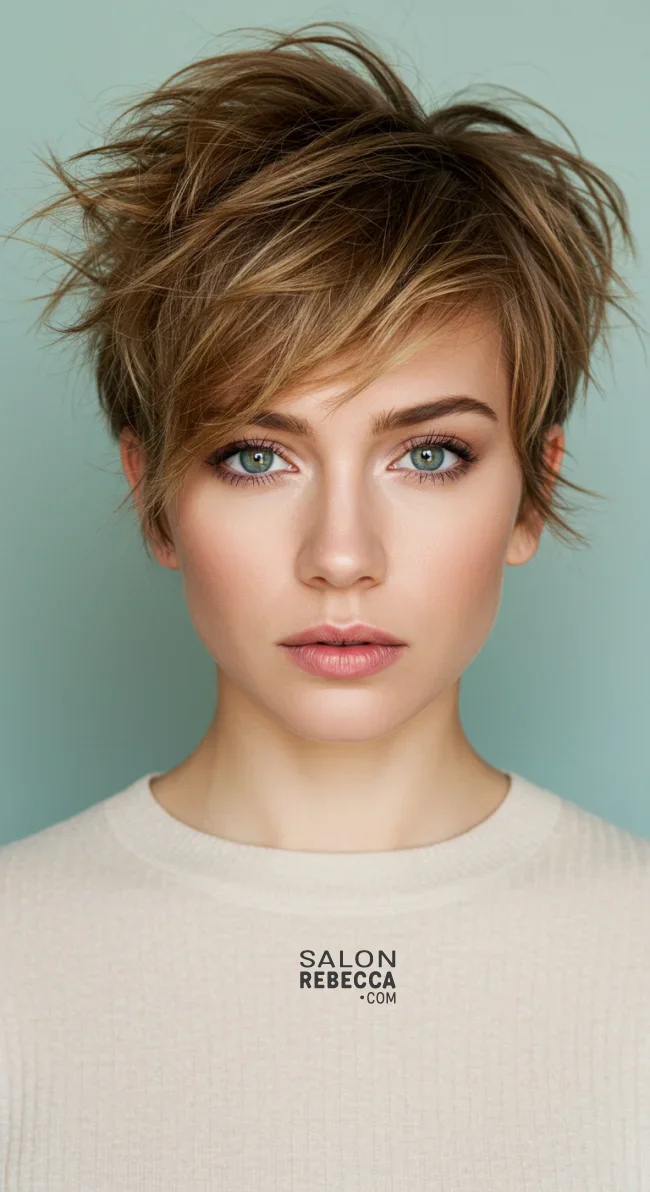 11. Messy Pixie Cut | 15 Hottest Short Haircuts For Women In 2025
