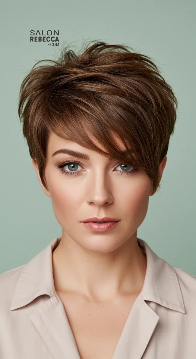1. Textured Pixie Cut | 15 Hottest Short Haircuts For Women In 2025