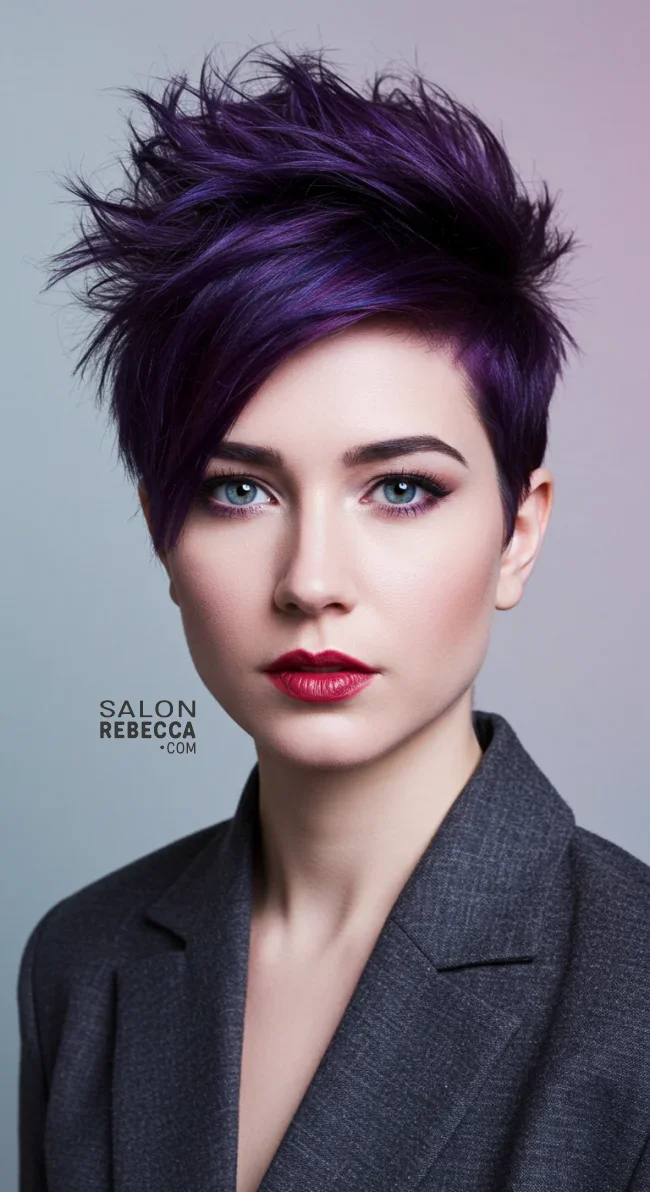 7. Choppy Pixie with Undercut | 15 Hottest Short Haircuts For Women In 2025