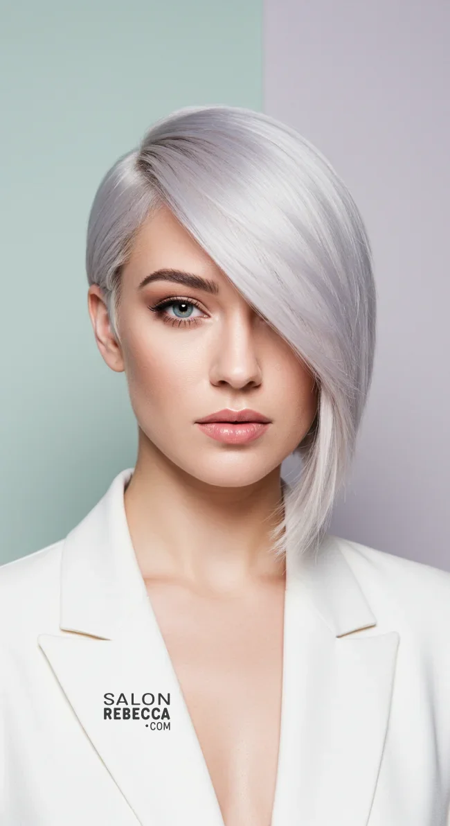 3. Asymmetrical Bob | 15 Hottest Short Haircuts For Women In 2025