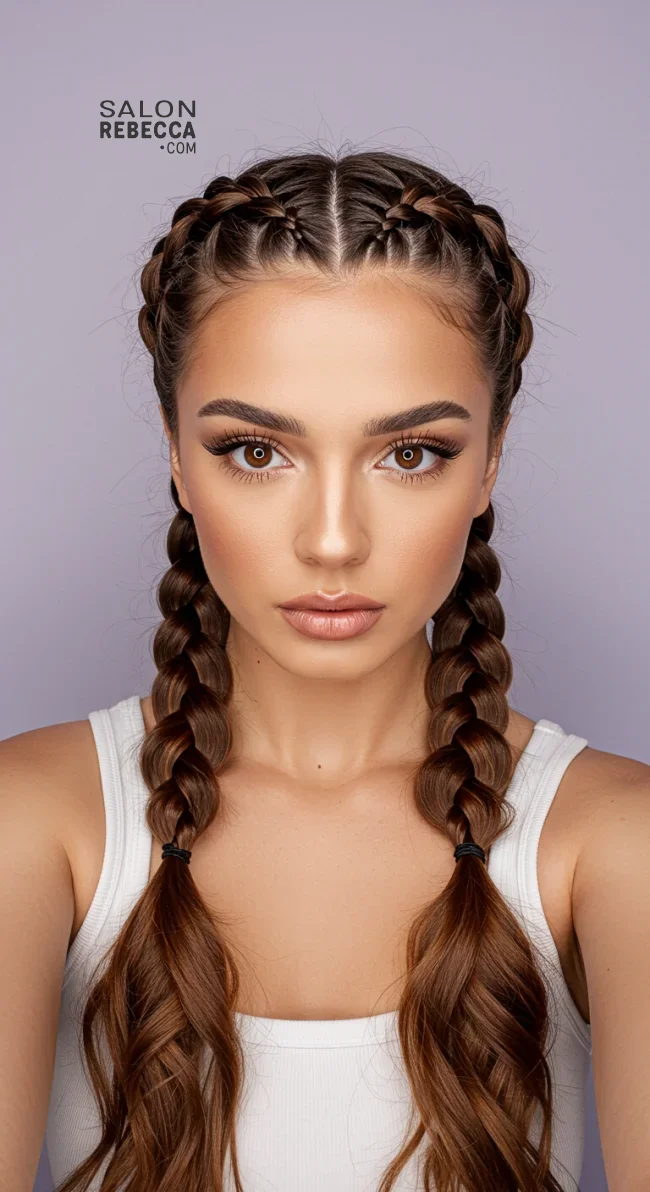 5. Elegant Braided Crown | Perfect Hairstyles For Thick Hair - Unlocking Style