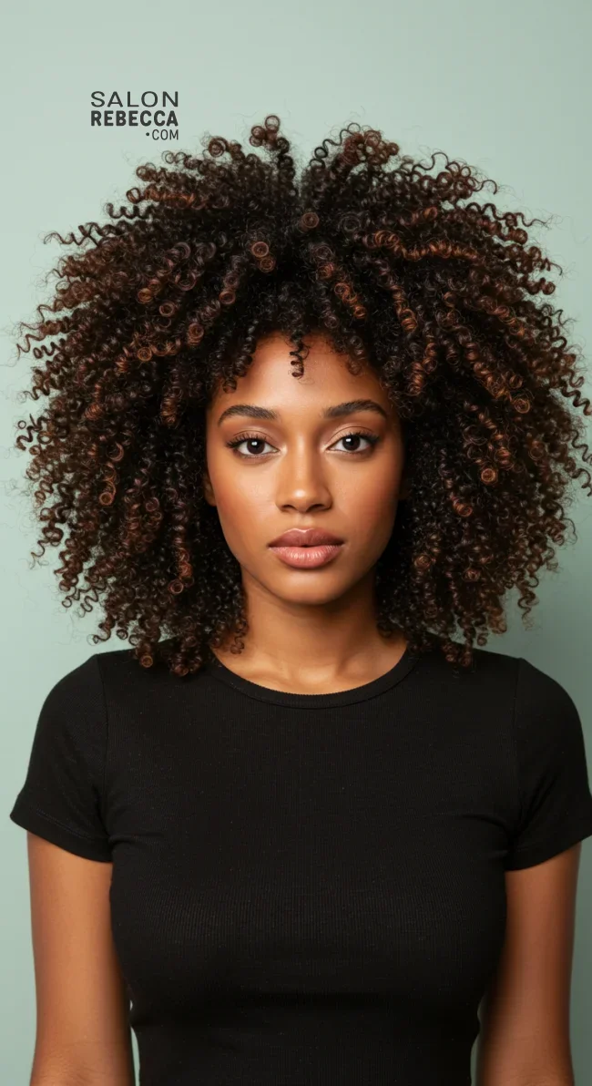 4. Bold Curly Afro | Perfect Hairstyles For Thick Hair - Unlocking Style