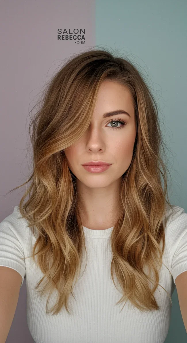 7. Side-Swept Bangs | Perfect Hairstyles For Thick Hair - Unlocking Style