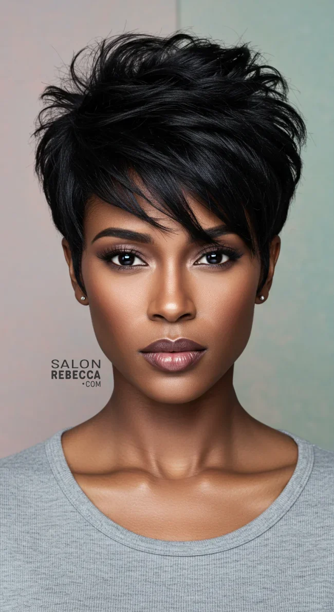 3. Chic Pixie Cut | Perfect Hairstyles For Thick Hair - Unlocking Style