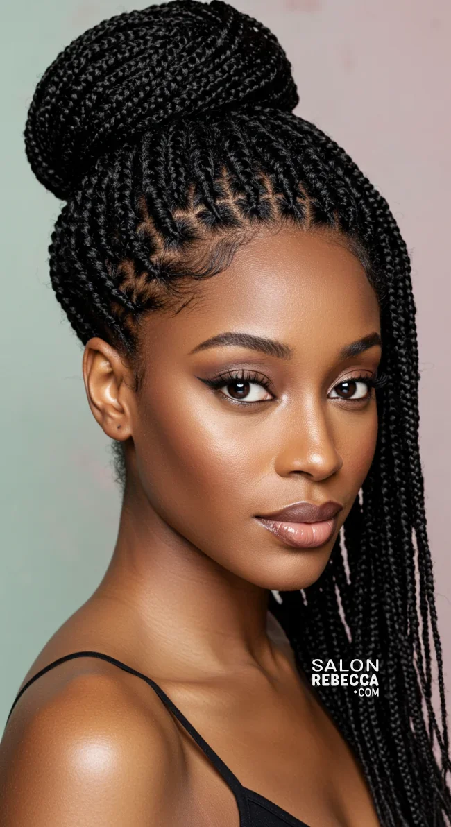9. Flat Twists | 15 Quick And Stylish Hairstyles For Black Women