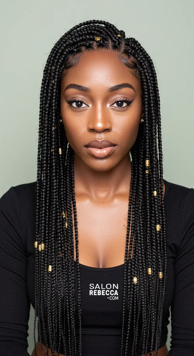 3. Box Braids | 15 Quick And Stylish Hairstyles For Black Women