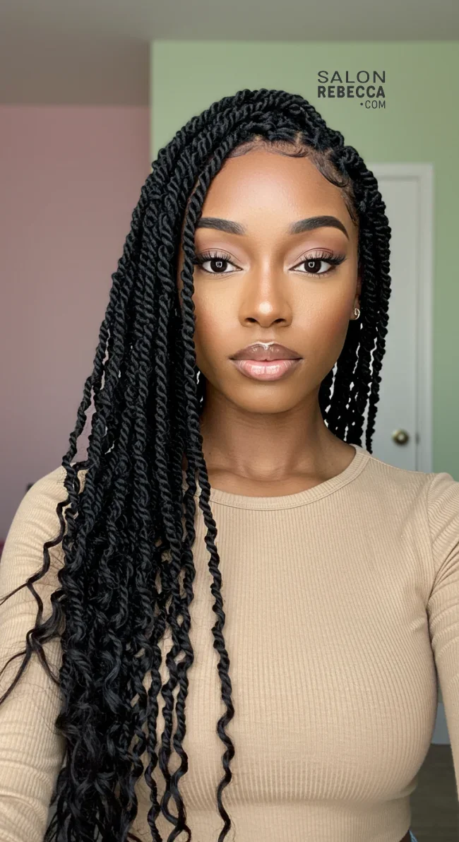 3. Senegalese Twists | 10 Low-Maintenance Twist Hairstyles To Try This Season