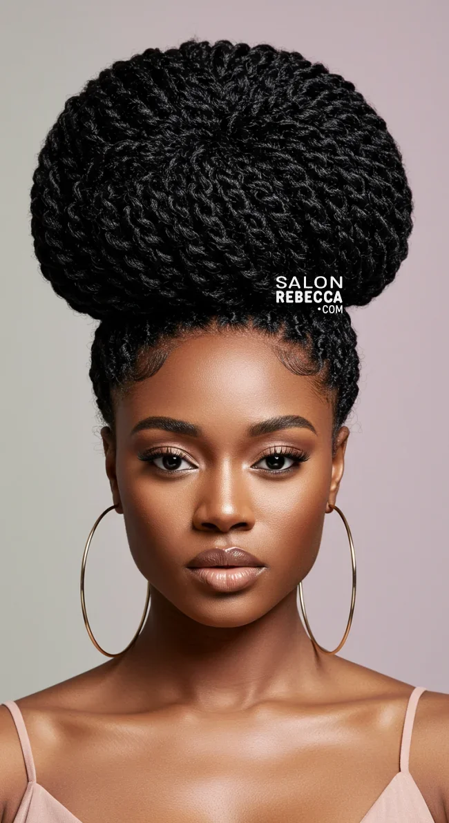9. Jumbo Twists | 10 Low-Maintenance Twist Hairstyles To Try This Season