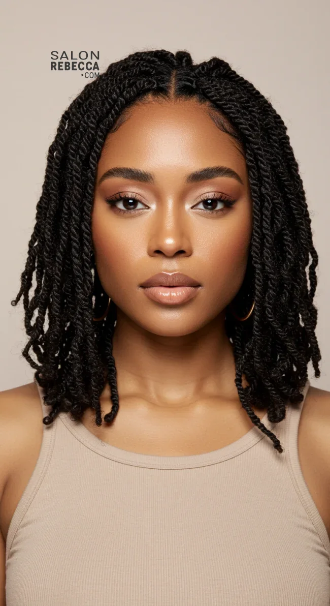 1. Two-Strand Twists | 10 Low-Maintenance Twist Hairstyles To Try This Season