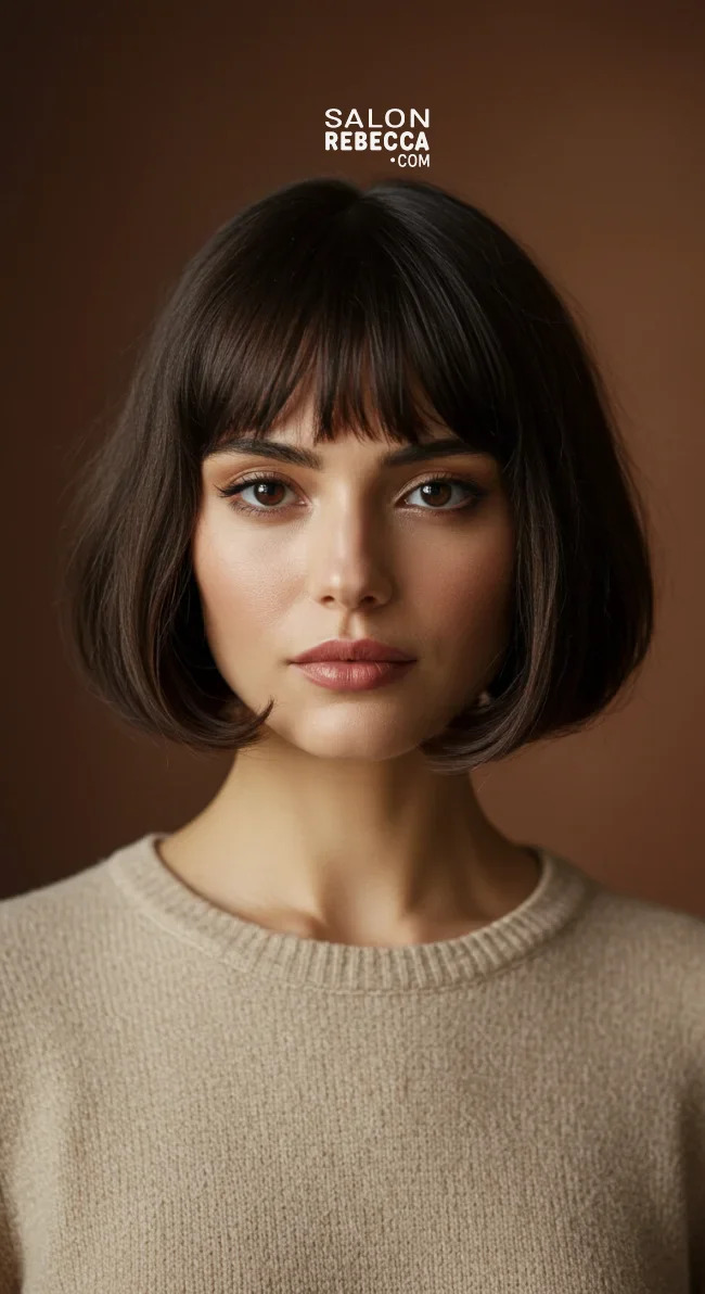 4. French Bob | 5 Bob Hairstyles That Will Dominate 2025! Embrace The Latest Trends