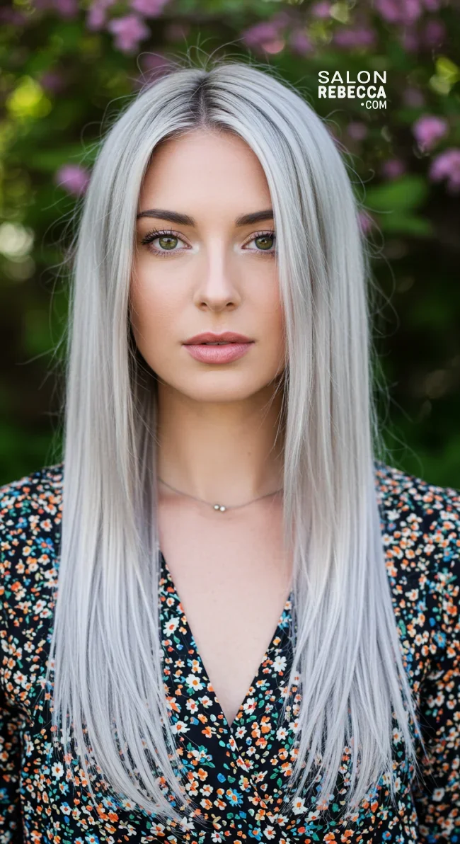 6. Platinum Ice Balayage | 15 Spring Balayage Looks To Inspire Your Seasonal Refresh