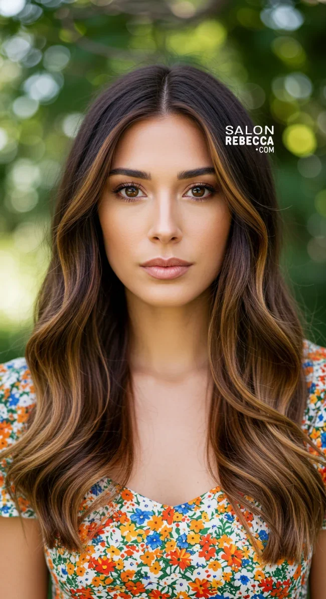 7. Toffee Brunette Balayage | 15 Spring Balayage Looks To Inspire Your Seasonal Refresh