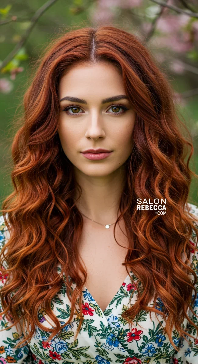 13. Copper Glow Balayage | 15 Spring Balayage Looks To Inspire Your Seasonal Refresh