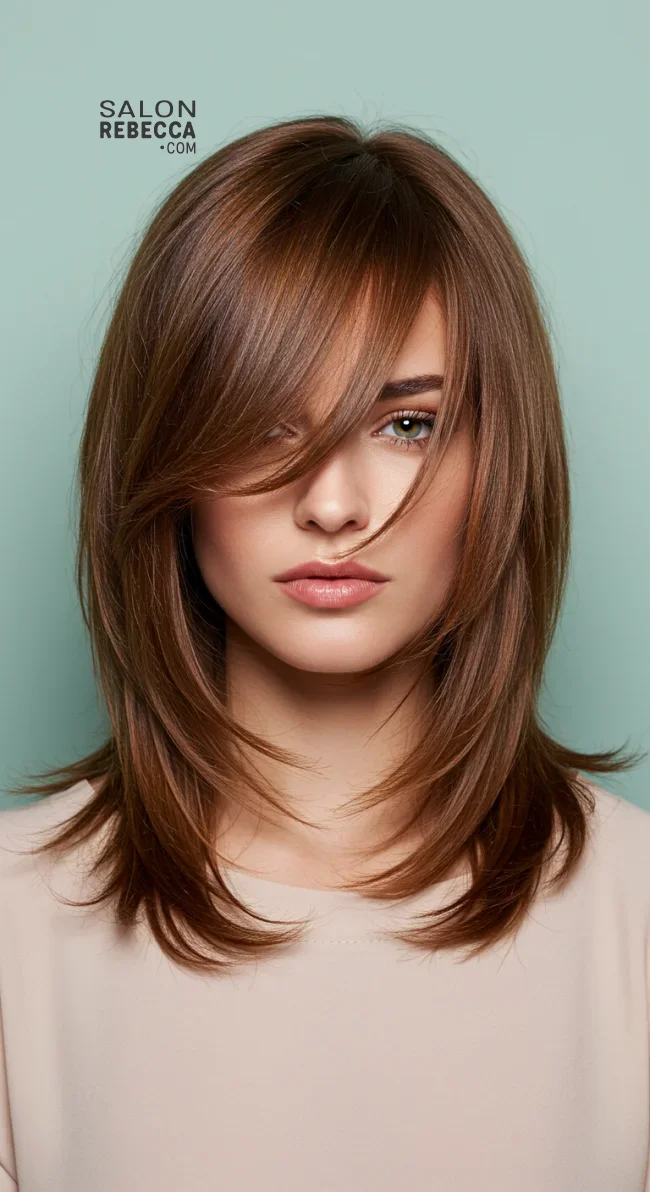 5. Side Swept Bangs | Hairstyles For Thin Hair - Best Styles For Adding Volume
