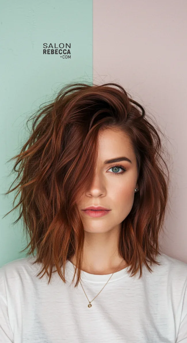 6. Messy Lob | Hairstyles For Thin Hair - Best Styles For Adding Volume