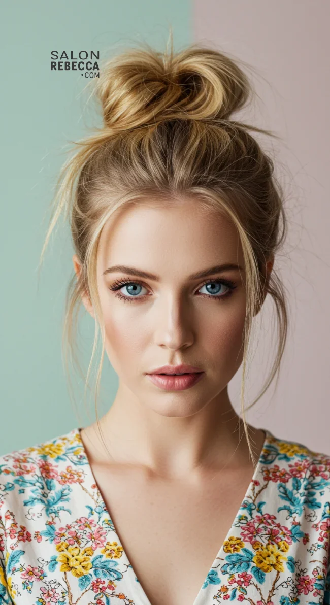 5. Messy Bun | 10 Stunning Hairstyles You Can’t Miss This Year