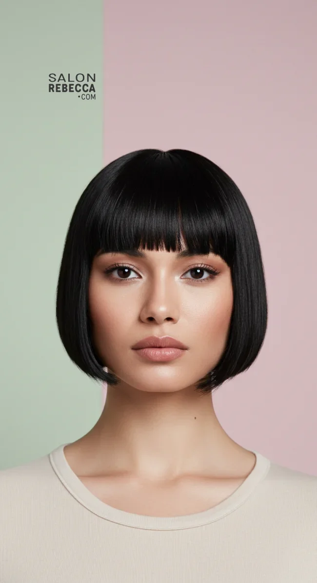 1. Classic Blunt Bob | Chic Short Bob Haircuts For Fine Hair - Boost Your Style