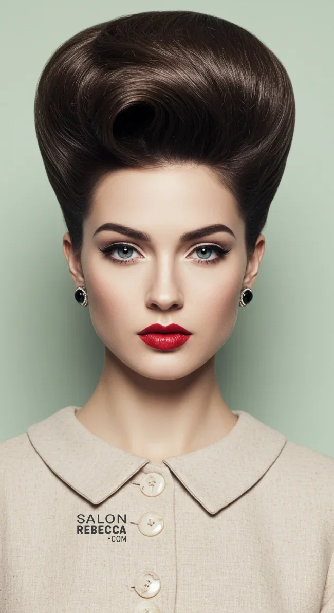 4. Bouffant Updo | 10 Charming 1940S Hairstyles For A Classic, Vintage Appeal