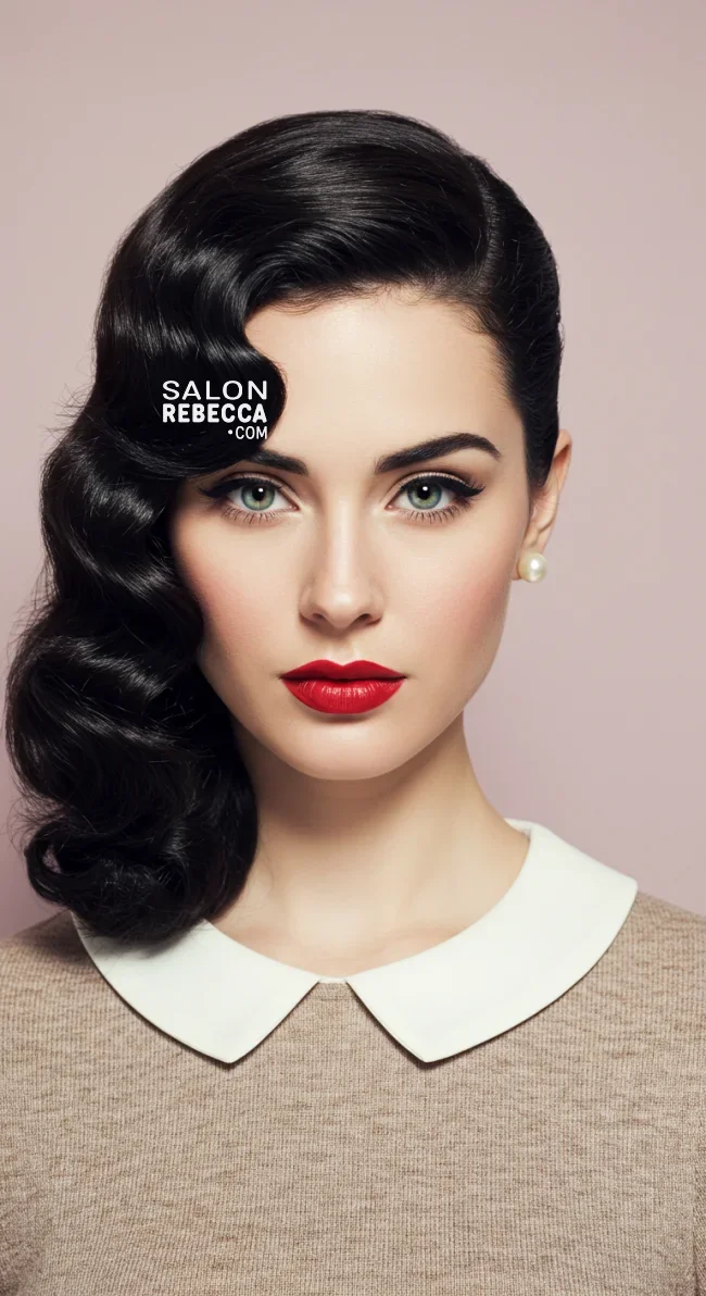 9. Side Parted Victory Roll | 10 Charming 1940S Hairstyles For A Classic, Vintage Appeal
