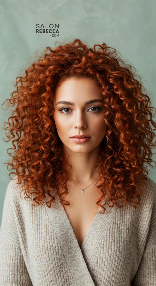 2. Copper Curls | 15 Red Hair Looks To Warm Up Your Vibe This Winter
