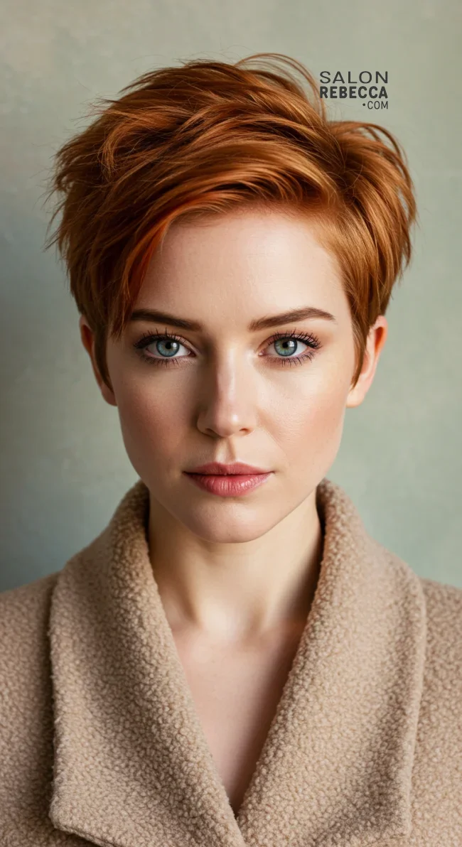 3. Ginger Pixie Cut | 15 Red Hair Looks To Warm Up Your Vibe This Winter