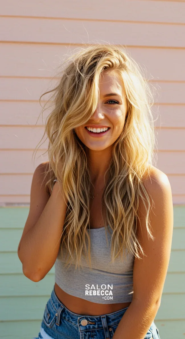 2. Beachy Waves | Long Hairstyles For Every Occasion: Elevate Your Style
