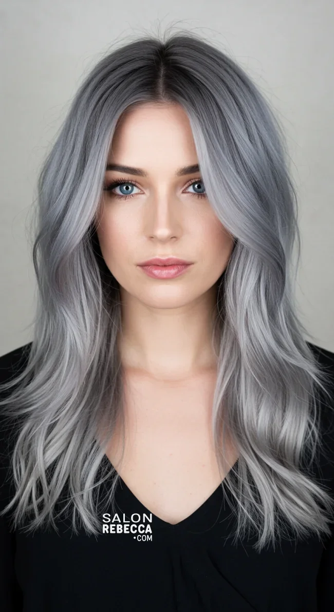 10. Grey Root Shadow | Grey Blending: A Chic And Ageless Way To Wear Your Hair