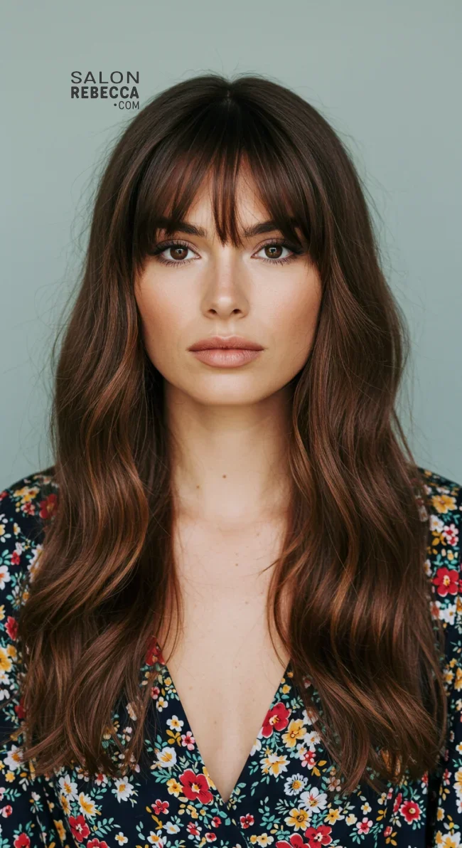11. Curtain Bangs for Oval Faces | Haircut Suggestions For Your Face Shape